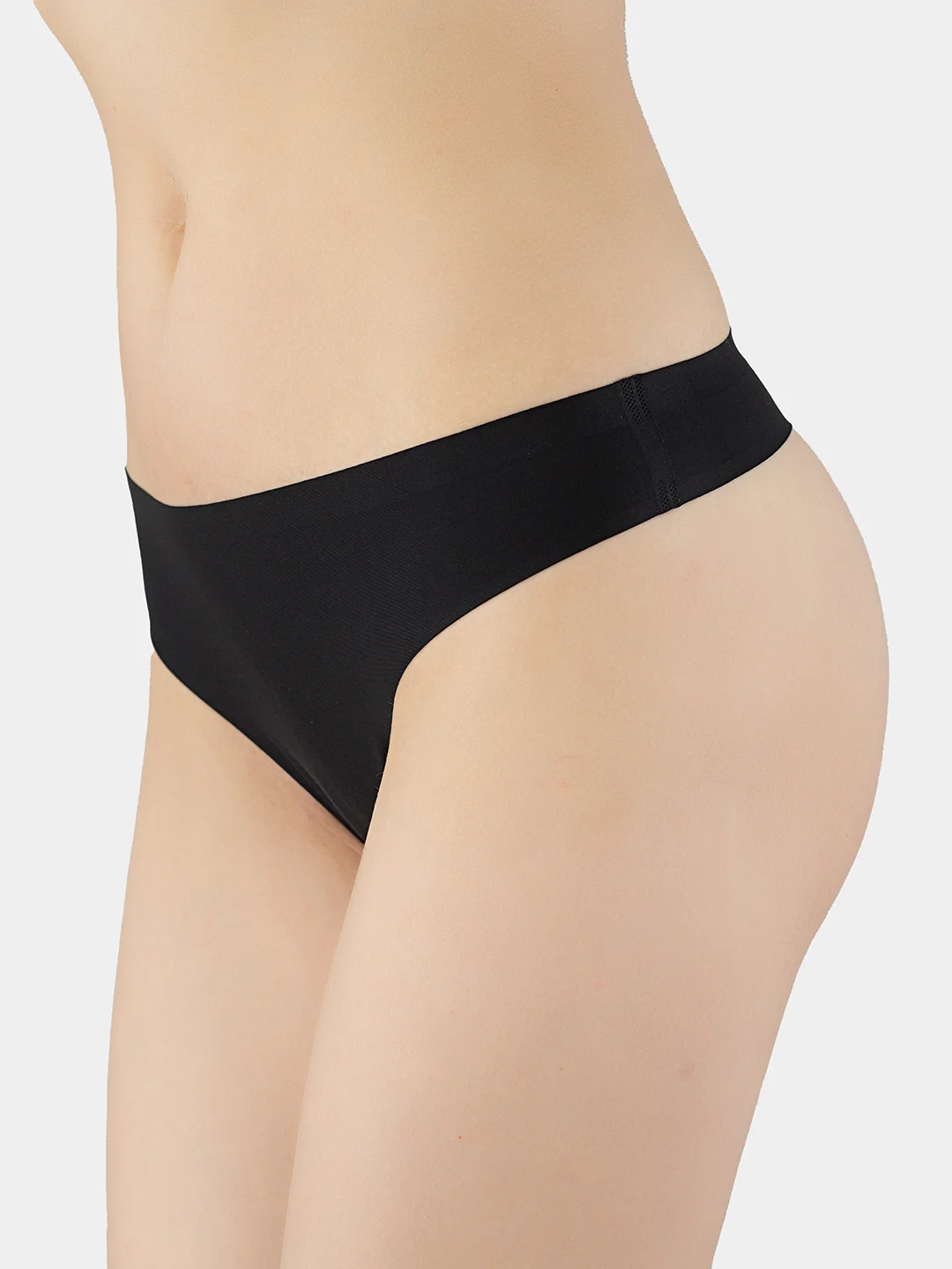 Черный трусы бесшовные STRING ULTRA COMFORT