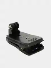 Черный крепление для экшен камеры на поворотной прищепке, подходит для GoPro
