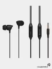 Наушники Celebrat G7 SPORTS EARPHONES черный/белый/бирюзовый ( с микрофоном )