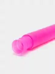 Розовый трубка антистресс, Pop tubes, Поп ит трубка, Игрушка антистресс, Трубка гофра для детей