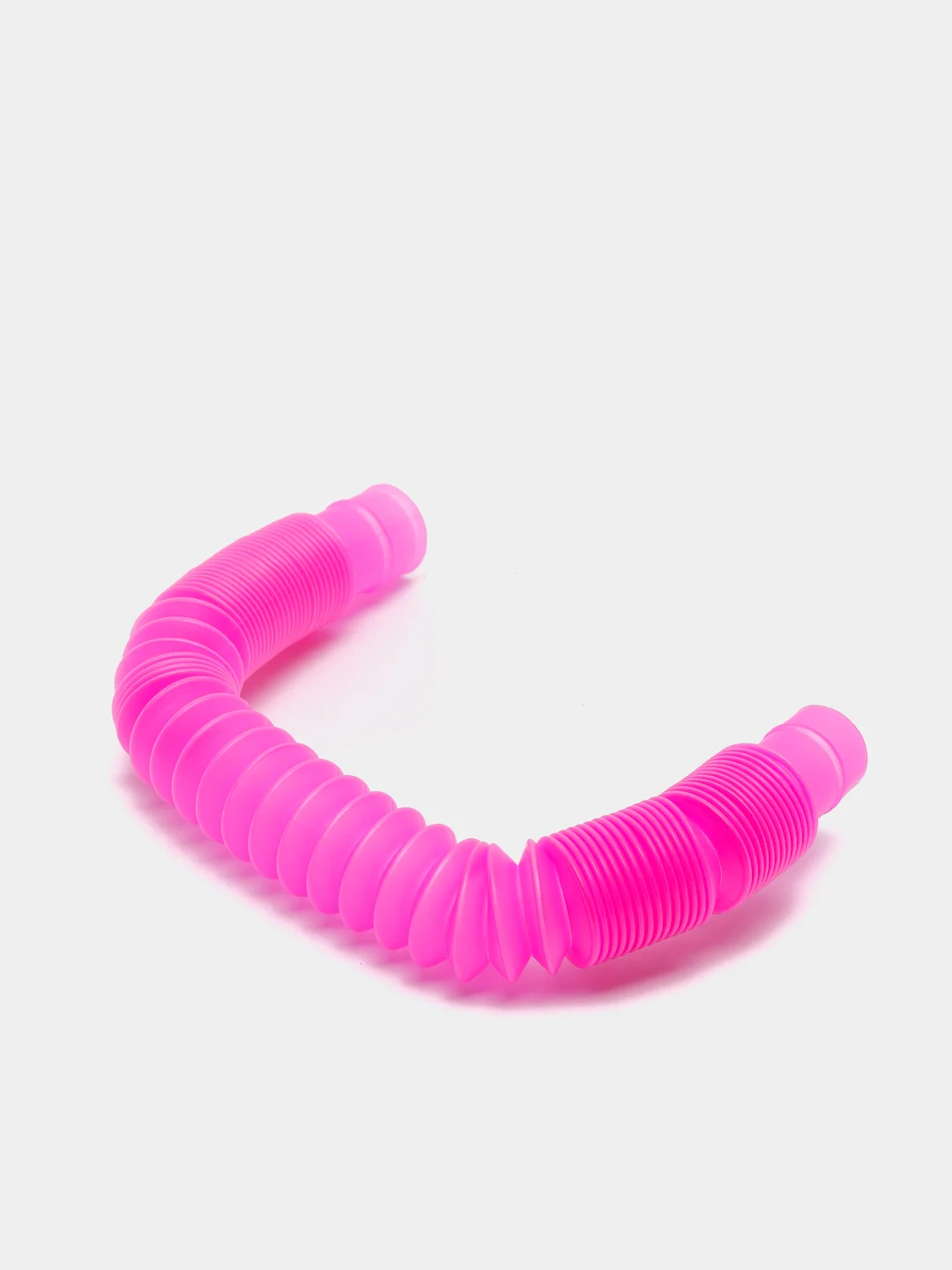 Розовый трубка антистресс, Pop tubes, Поп ит трубка, Игрушка антистресс, Трубка гофра для детей