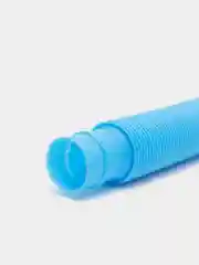 Голубой трубка антистресс, Pop tubes, Поп ит трубка, Игрушка антистресс, Трубка гофра для детей