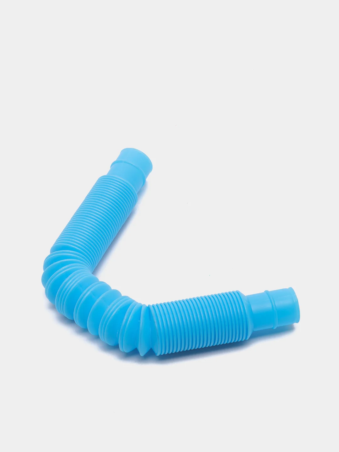 Голубой трубка антистресс, Pop tubes, Поп ит трубка, Игрушка антистресс, Трубка гофра для детей