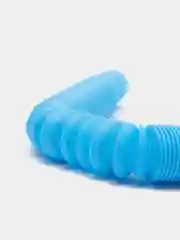 Голубой трубка антистресс, Pop tubes, Поп ит трубка, Игрушка антистресс, Трубка гофра для детей