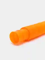 Оранжевый трубка антистресс, Pop tubes, Поп ит трубка, Игрушка антистресс, Трубка гофра для детей
