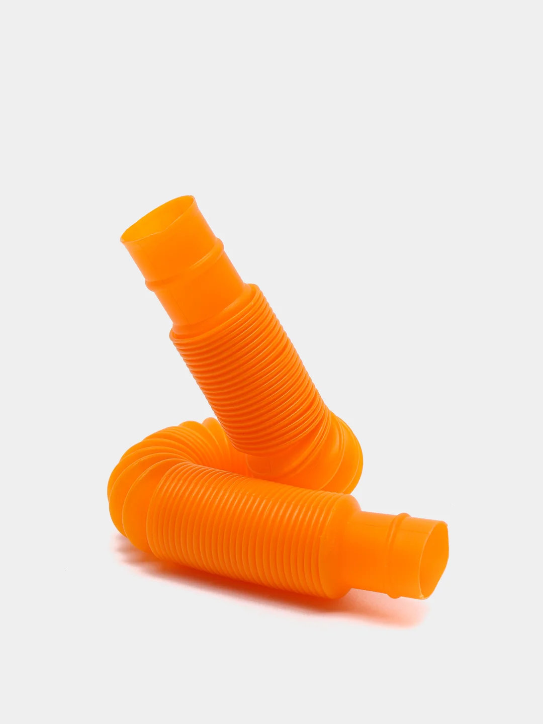 Оранжевый трубка антистресс, Pop tubes, Поп ит трубка, Игрушка антистресс, Трубка гофра для детей