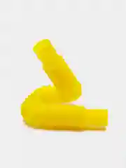 Желтый трубка антистресс, Pop tubes, Поп ит трубка, Игрушка антистресс, Трубка гофра для детей