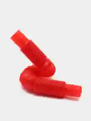 Красный трубка антистресс, Pop tubes, Поп ит трубка, Игрушка антистресс, Трубка гофра для детей