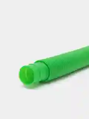 Зеленый трубка антистресс, Pop tubes, Поп ит трубка, Игрушка антистресс, Трубка гофра для детей