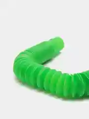 Зеленый трубка антистресс, Pop tubes, Поп ит трубка, Игрушка антистресс, Трубка гофра для детей