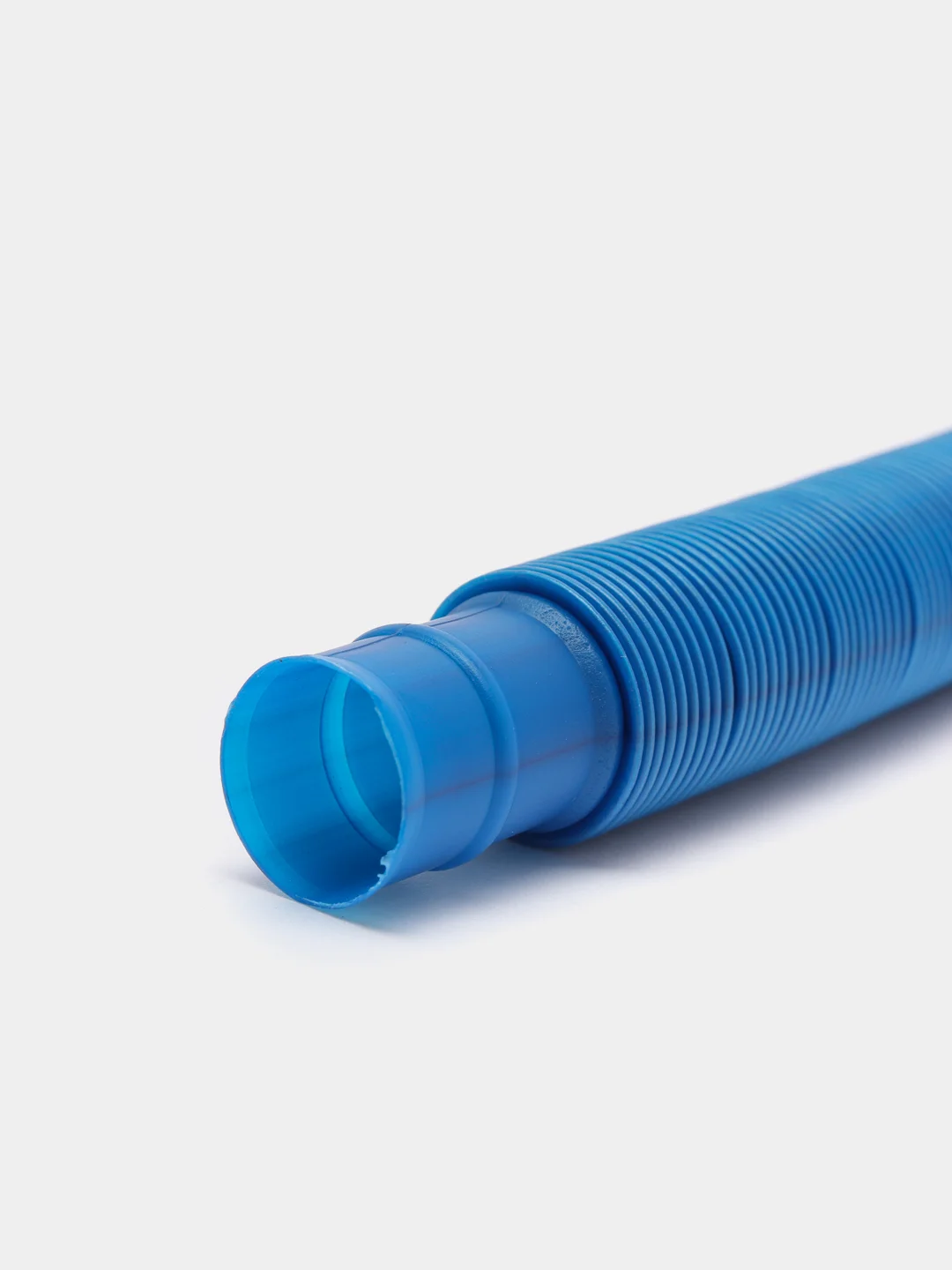 Синий трубка антистресс, Pop tubes, Поп ит трубка, Игрушка антистресс, Трубка гофра для детей