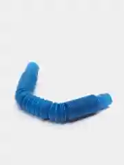 Синий трубка антистресс, Pop tubes, Поп ит трубка, Игрушка антистресс, Трубка гофра для детей