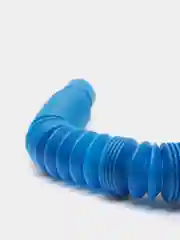 Синий трубка антистресс, Pop tubes, Поп ит трубка, Игрушка антистресс, Трубка гофра для детей