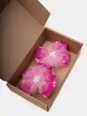 Фуксия бант для волос (2шт)