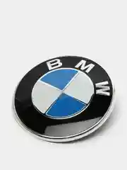 Наклейка, эмблема автомобиля с логотипом BMW, передняя, задняя, 74 мм, 82 мм