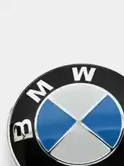 Наклейка, эмблема автомобиля с логотипом BMW, передняя, задняя, 74 мм, 82 мм