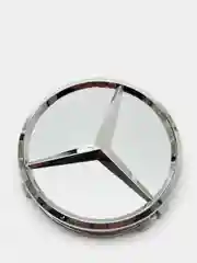 Серебряный ступичные колпачки на колеса для MERCEDES, 75 мм, колпачки заглушки