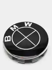 Черный ступичные колпачки, заглушки на колеса для BMW,  67 мм