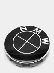 Черный ступичные колпачки, заглушки на колеса для BMW,  67 мм