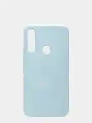 Сиреневый чехол для Huawei P Smart Z/Honor 9X силиконовый  матовый с бархатной подкладкой внутри