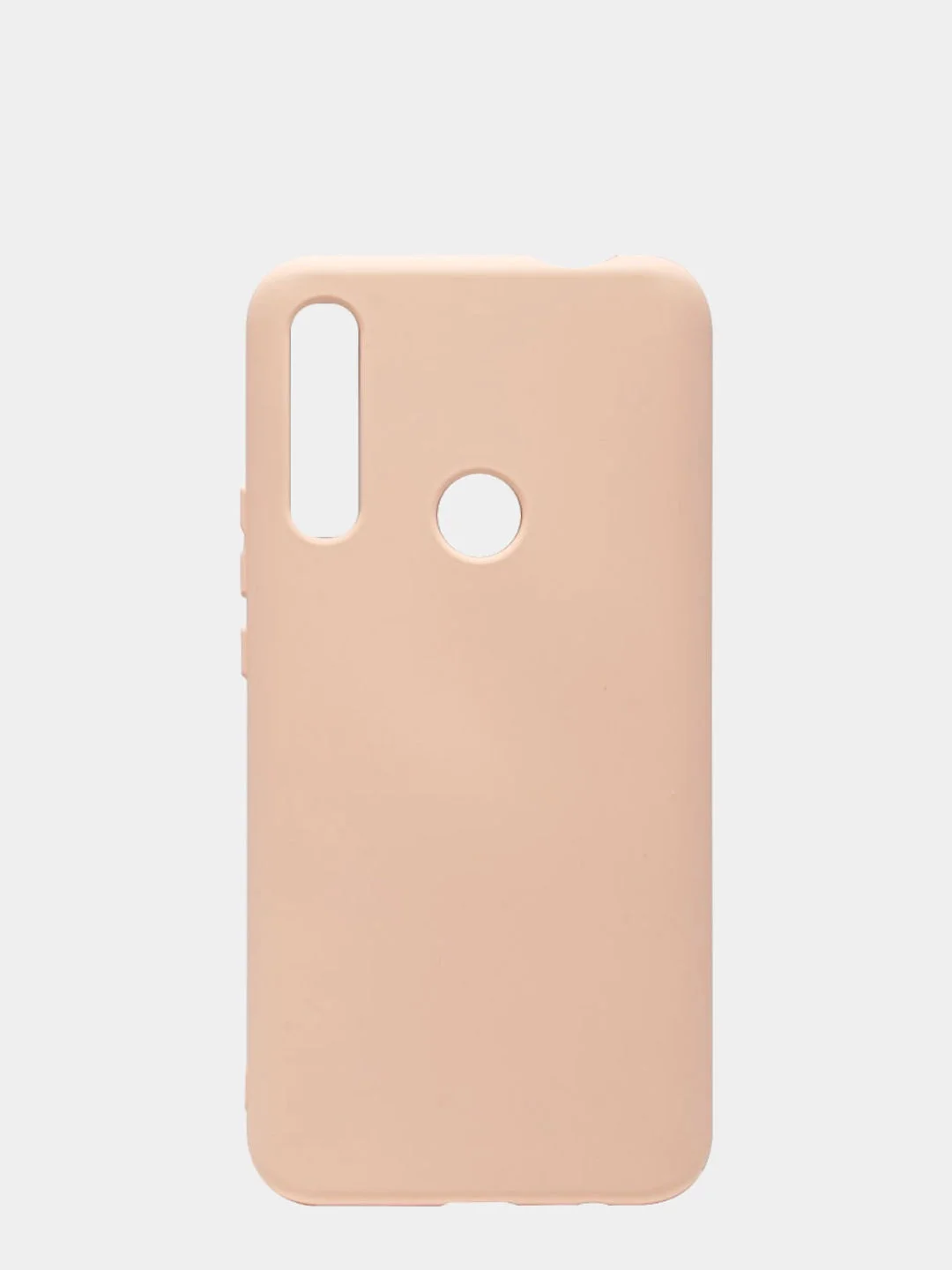 Коралловый чехол для Huawei P Smart Z/Honor 9X силиконовый матовый с бархатной подкладкой внутри