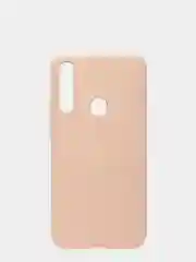 Коралловый чехол для Huawei P Smart Z/Honor 9X силиконовый  матовый с бархатной подкладкой внутри