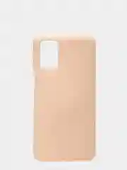 Пудровый чехол для Samsung M31s/M317F силиконовый матовый с бархатной подкладкой внутри