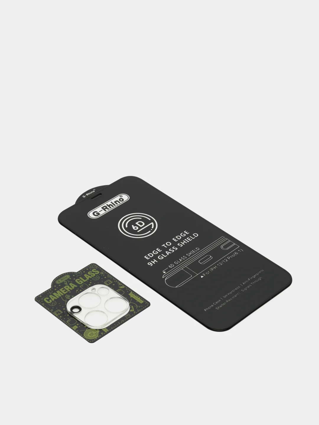 Защитное стекло G-Rhino комплект 3в1 для iPhone 12 Pro
