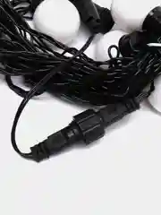 Красный гирлянда электрическая "Шарики", 5 м, 20 LED ламп