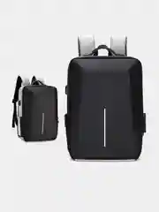 Мужской дорожный школьный рюкзак с usb  для зарядки и с кодовым замком, чемодан