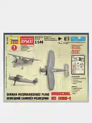 Модель сборная из пластика 1:144 "Самолет разведчик Hs-126B-1 (Henschel) WWII"