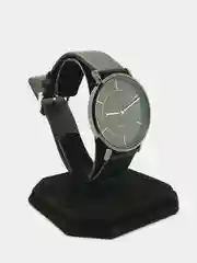 Серый меланж мужские часы Yazole 508 в подарочной коробке-шкатулке