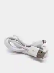 Белый сетевое зарядное устройство LDNIO A2269, 2 USB + кабель Lightning/MicroUSB