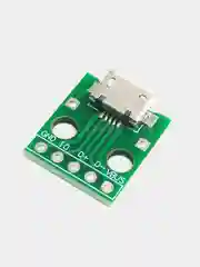 Плата с разъемом microUSB