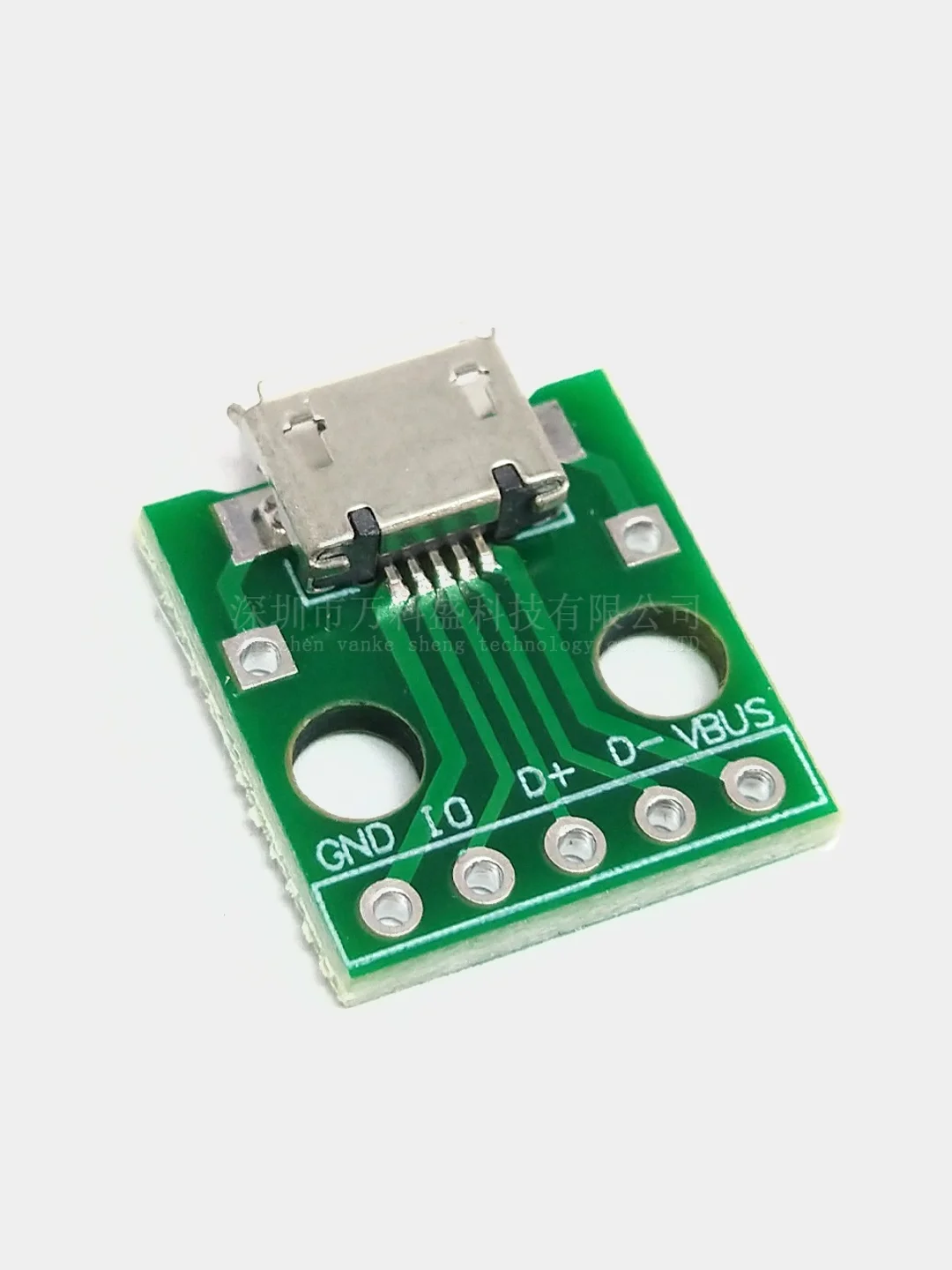 Плата с разъемом microUSB