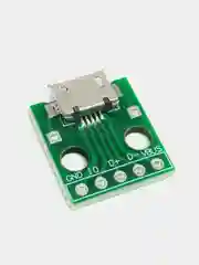 Плата с разъемом microUSB
