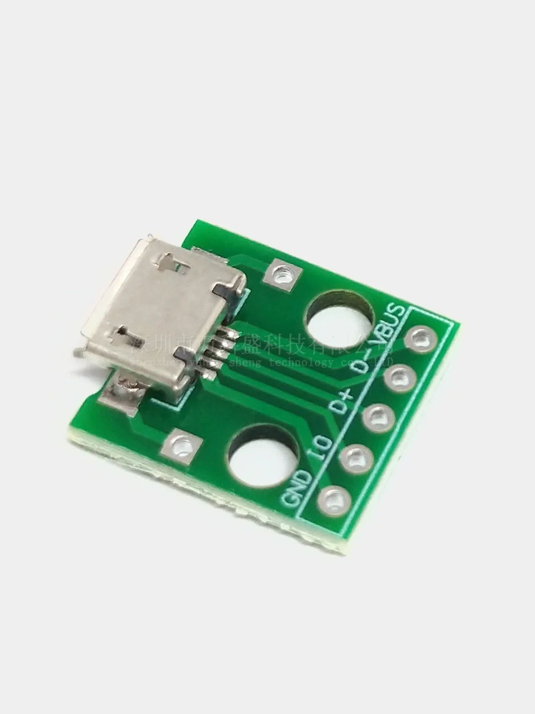 Плата с разъемом microUSB