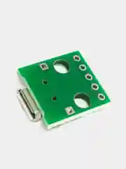 Плата с разъемом microUSB