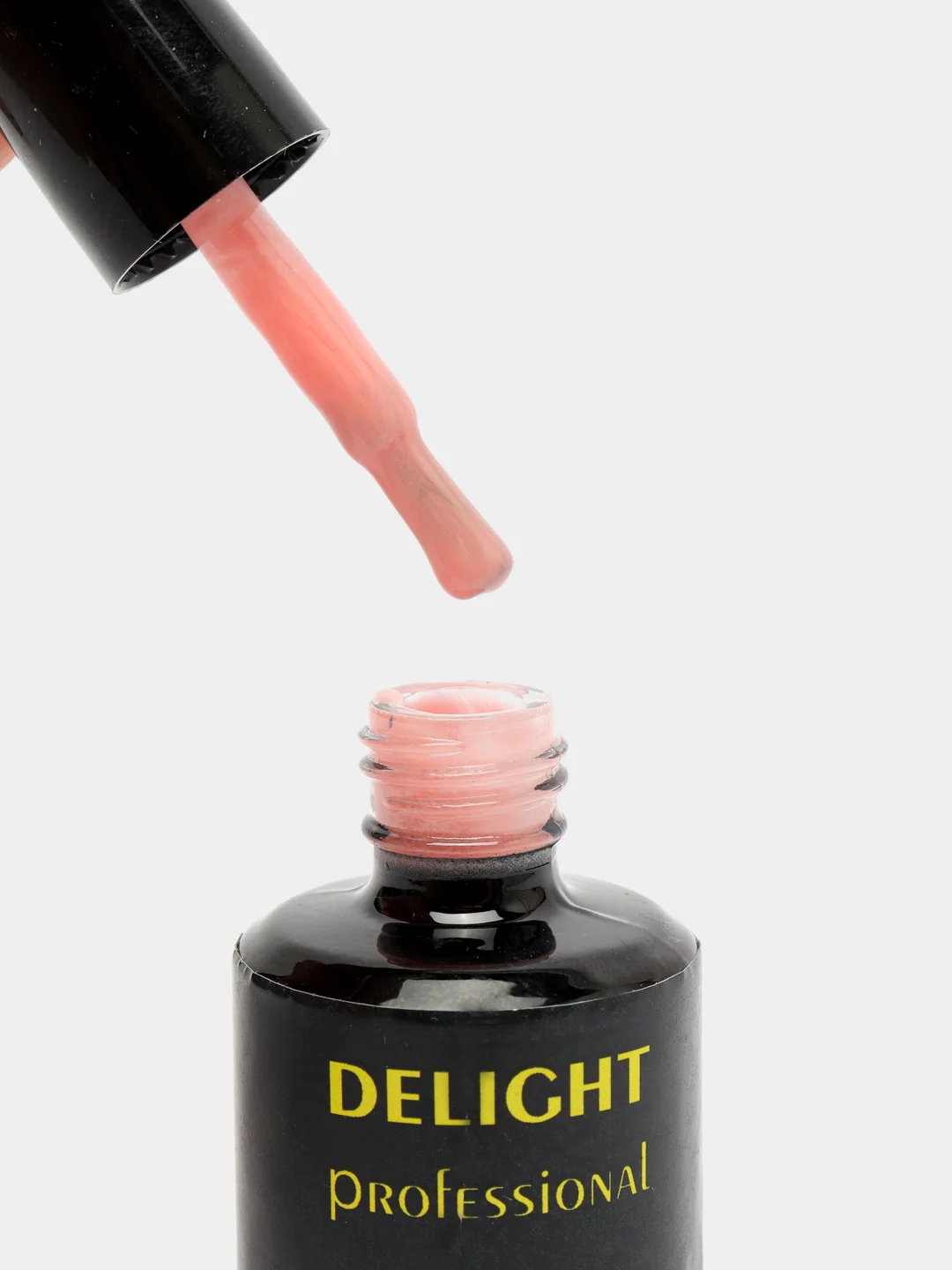Коралловый меланж камуфлирующая база (основа) под гель-лак, Color base, DELIGHT professional