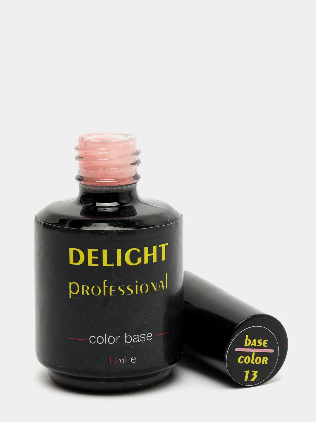Коралловый меланж камуфлирующая база (основа) под гель-лак, Color base, DELIGHT professional