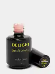 Коралловый меланж камуфлирующая база (основа) под гель-лак, Color base, DELIGHT professional