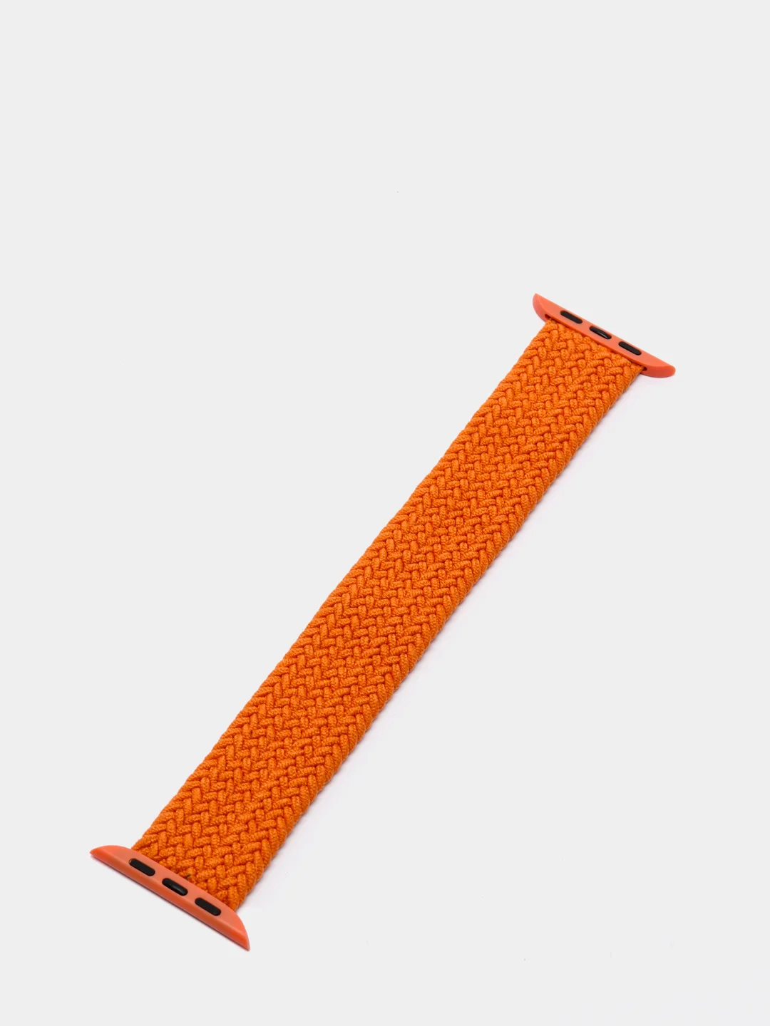 Рыжий плетеный нейлоновый ремешок / монобраслет для Apple Watch 38, 40, 42, 44 мм