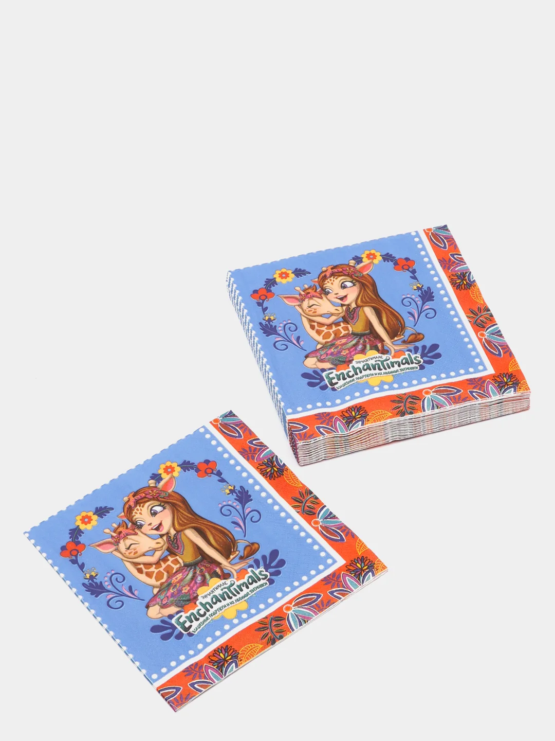 Enchantimals. Салфетки бумажные трехслойные 33*33 см, 20 шт
