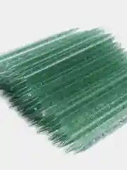 Зеленый апельсиновые палочки акриловые для маникюра, 100 штук