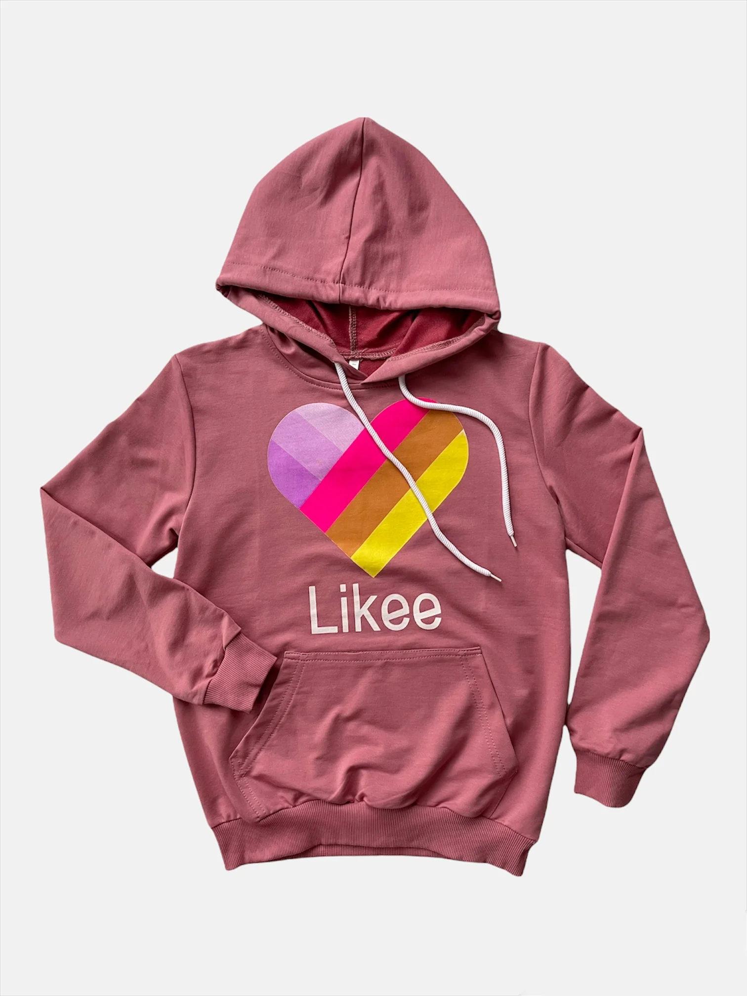 Коралловый детская толстовка likee
