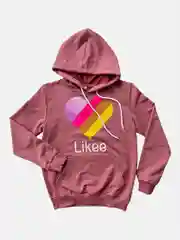 Коралловый детская толстовка likee