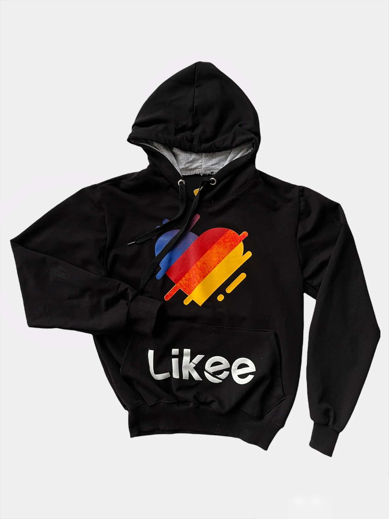 Черный детская толстовка likee