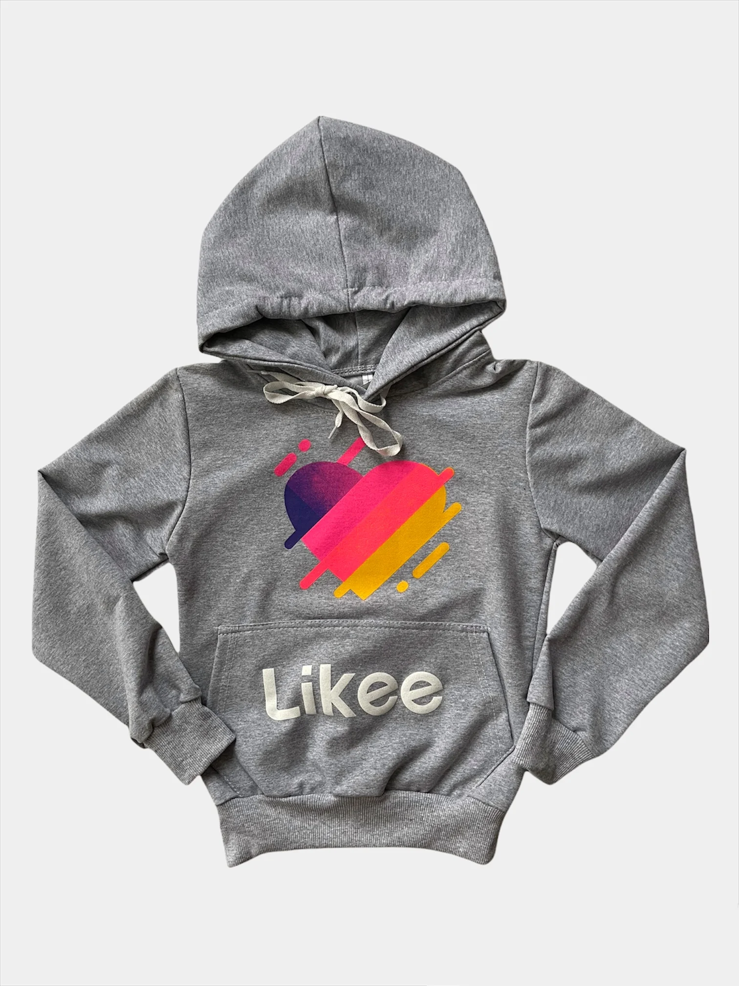 Серый детская толстовка likee