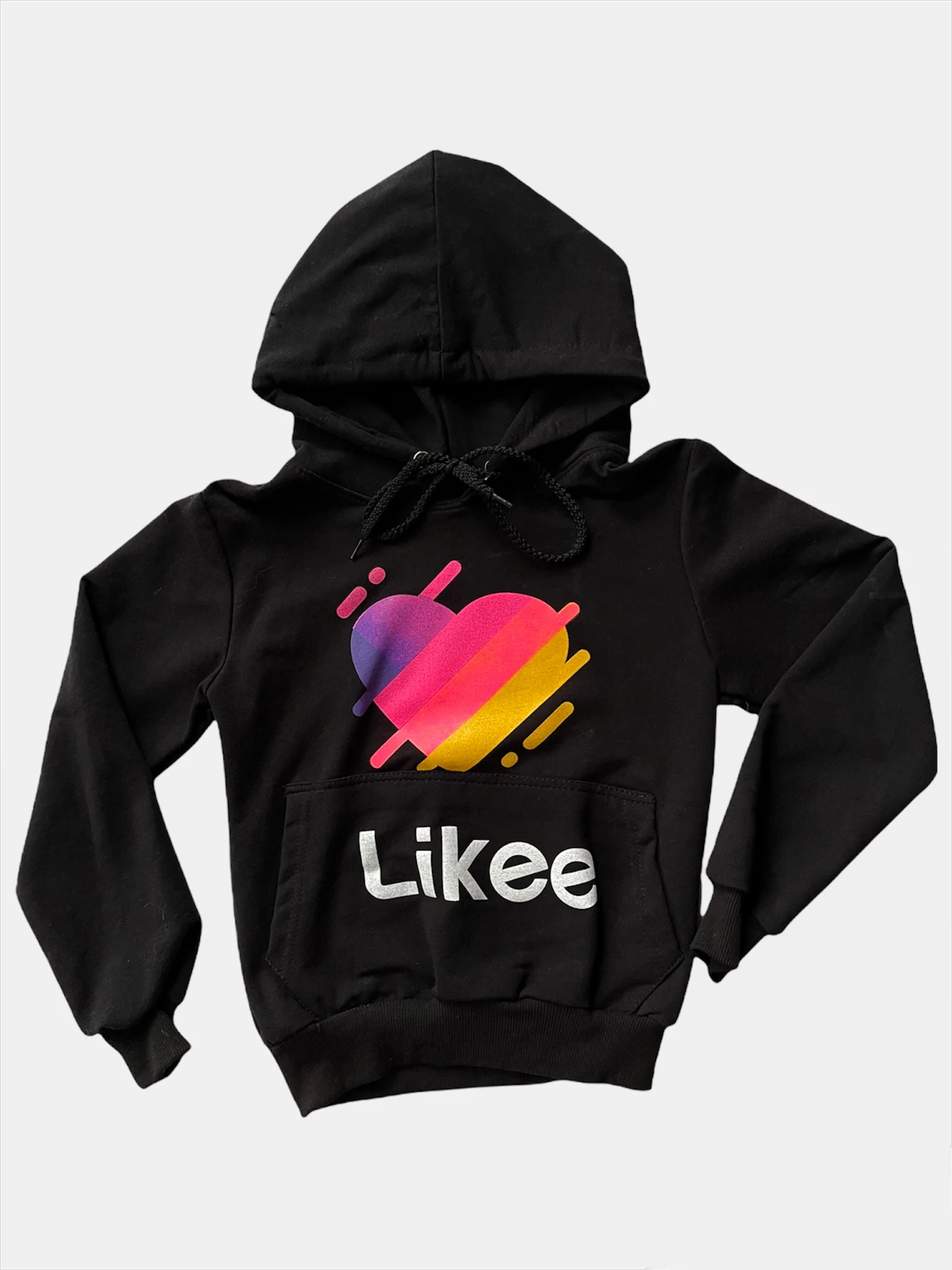 Угольный детская толстовка likee