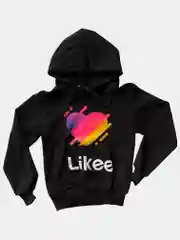 Угольный детская толстовка likee